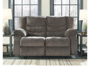 Tulen Gray Manual Reclining Loveseat - Ornate Home