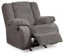 Tulen Gray Reclining Loveseat and Recliner - Ornate Home