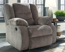 Tulen Gray Reclining Loveseat and Recliner - Ornate Home
