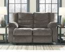Tulen Gray Reclining Loveseats (Set of 2) - Ornate Home