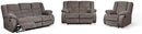 Tulen Gray Reclining Sofa, Loveseat and Recliner (Online Special Price) - Ornate Home
