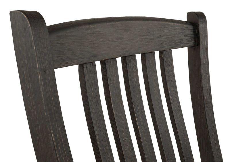 Tyler Creek Black & Gray Dining Room Set / 5pc - Ornate Home