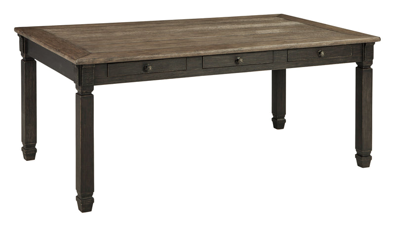 Tyler Creek Black/Gray Dining Table, 4 Chairs and Bench - Ornate Home
