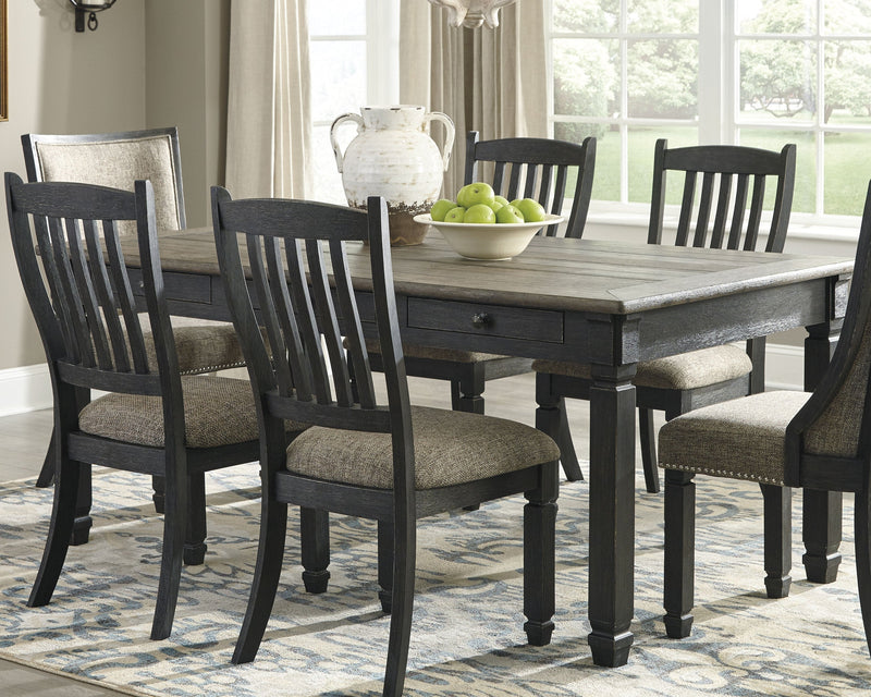 Tyler Creek Black/Gray Dining Table - Ornate Home