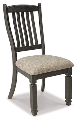 Tyler Creek Black/Gray Dining Table with 4 Chairs and Bench - Ornate Home