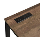 Tyrese Walnut Writing Desk - Ornate Home