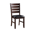 Urbana Black/Cherry Side Chair (Set of 2) - Ornate Home