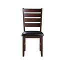 Urbana Black/Cherry Side Chair (Set of 2) - Ornate Home