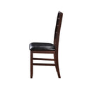 Urbana Black/Cherry Side Chair (Set of 2) - Ornate Home
