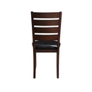 Urbana Black/Cherry Side Chair (Set of 2) - Ornate Home