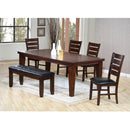 Urbana Black/Cherry Side Chair (Set of 2) - Ornate Home