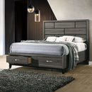 Valdemar Eastern King Bed - Ornate Home