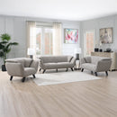 Valin Brown Sofa - Ornate Home