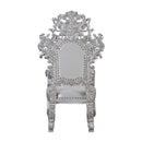 Valkyrie Antique Platinum Arm Chair (Set of 2) - Ornate Home