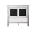 Varian Red Velvet Full Bed - Ornate Home