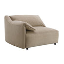 Veata Brown Sectional Sofa - Ornate Home