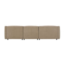 Veata Brown Sectional Sofa - Ornate Home