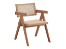 Velentina Brown Arm Chair (Set of 2) - Ornate Home