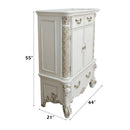 Vendome Antique Pearl Chest - Ornate Home