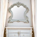 Vendome Antique Pearl Mirror - Ornate Home