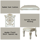 Vendome Synthetic Leather Side Chair (Set of 2) - Ornate Home
