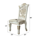 Vendome Synthetic Leather Side Chair (Set of 2) - Ornate Home