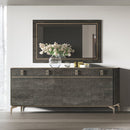 Venezia Gray Accent Mirror - Ornate Home