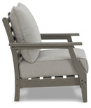 Visola Gray Outdoor Lounge Chair w/ Cushion (Set of 2) - Ornate Home