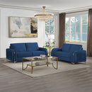 Wenona Blue Sofa - Ornate Home