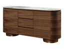 Willene Server W/Ceramic Top - Ornate Home