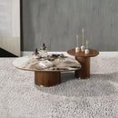 Willene Walnut End Table - Ornate Home