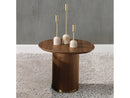 Willene Walnut End Table - Ornate Home