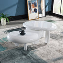 Wylie White High Gloss Coffee Table - Ornate Home