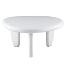 Wylie White High Gloss End Table - Ornate Home