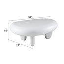 Wylie White High Gloss End Table - Ornate Home