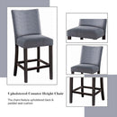 Yelena Counter Height Chair (Set-2) - Ornate Home