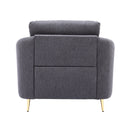 Yuina Gray Chair - Ornate Home