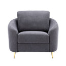 Yuina Gray Chair - Ornate Home