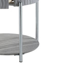 Yukino Gray End Table - Ornate Home