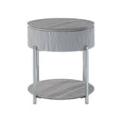 Yukino Gray End Table - Ornate Home