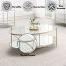 Zaba Silver Coffee Table - Ornate Home