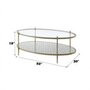 Zaba Silver Coffee Table - Ornate Home
