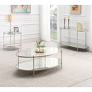 Zaba Silver Coffee Table - Ornate Home