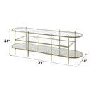 Zaba Silver Tv Stand - Ornate Home