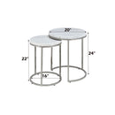 Zaidee Nesting Table Set - Ornate Home