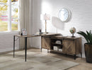 Zakwani Oak Writing Desk 65" - Ornate Home