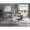 Zlatan Gray Side Chair (Set of 2) - Ornate Home