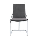 Zlatan Gray Side Chair (Set of 2) - Ornate Home
