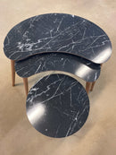 Zoey Black Nesting Table (Set of 3) - Ornate Home