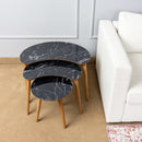 Zoey Black Occasional Set / 5pcs - Ornate Home